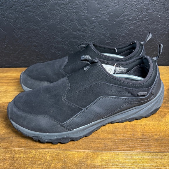 Merrell Coldpack Ice+ Moc J9 Waterproof Insulated Slip On Shoes Mens Size 14